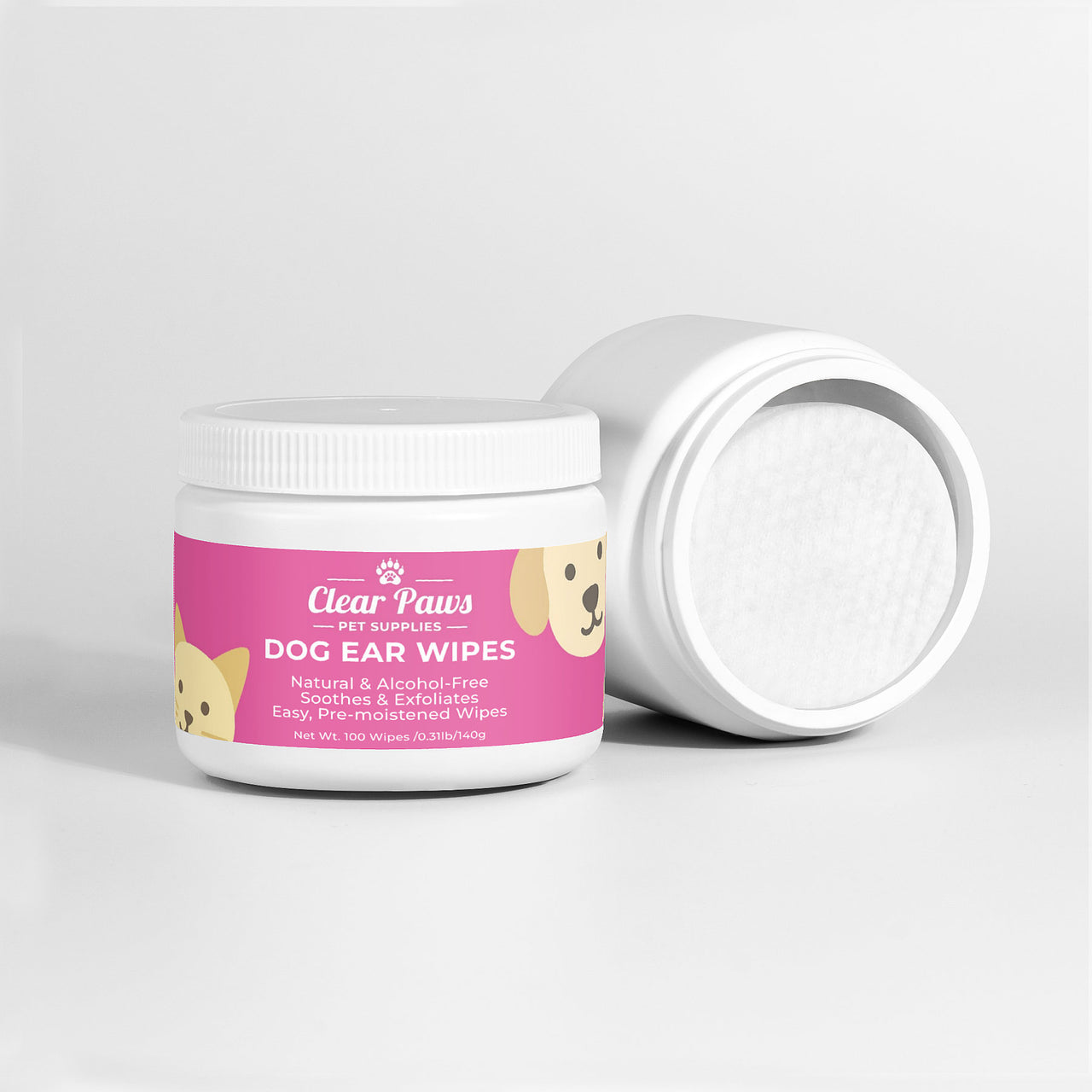 Dog Ear Cleaner Wipes
