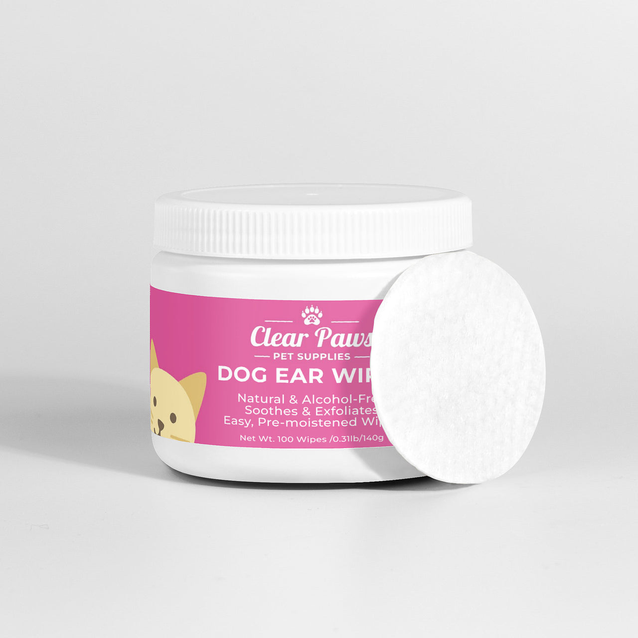 Dog Ear Cleaner Wipes